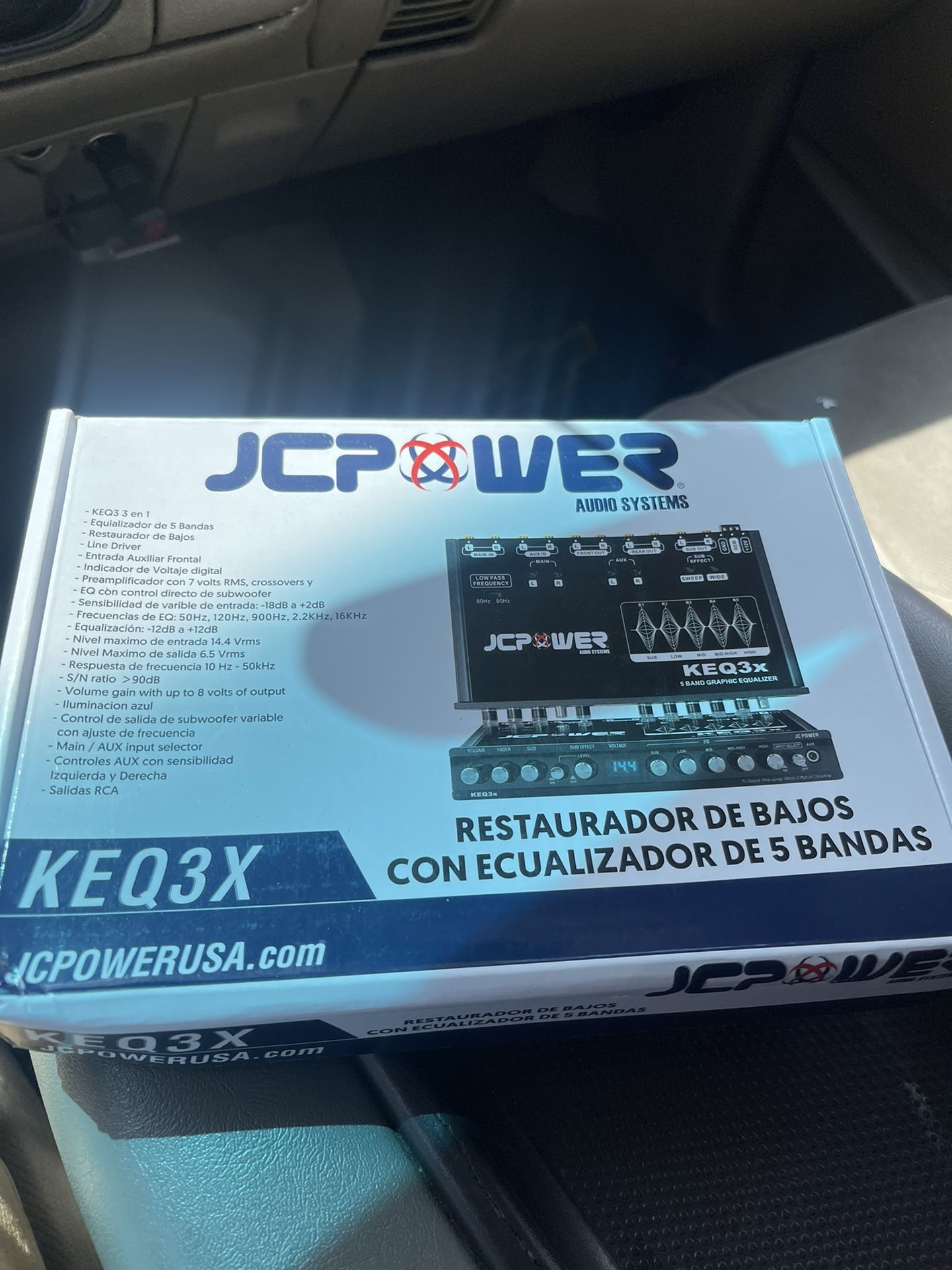Jc Power Equalizer and epicenter