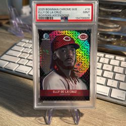2025 Bowman Chrome M/B Elly De La Cruz Ascensions 