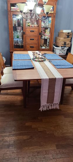 1952 Mid-Century Tomlinson Parkway Terrace dropleaf table & 4 chairs