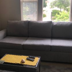 Like Brand New 3 Seater Couch With Loveseat Grey 