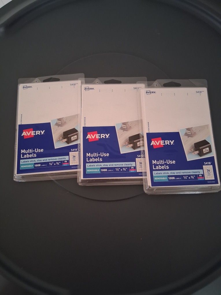 Avery Multi-Use Removable Labels 