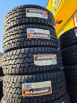 265 70 16 Arroyo Tires Con 50,000 millas de Garantía