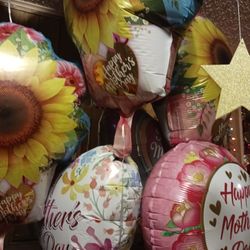 Mothers Day Balloons  $3 .50 EACH