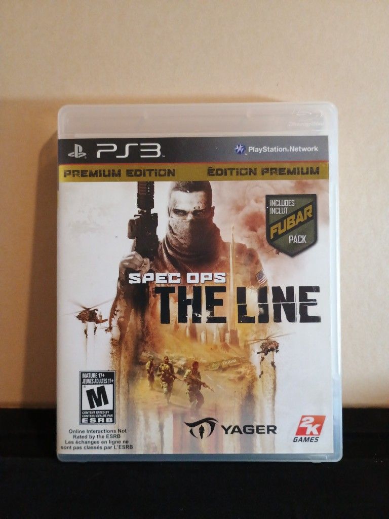 PS3 Spec Ops The Line 