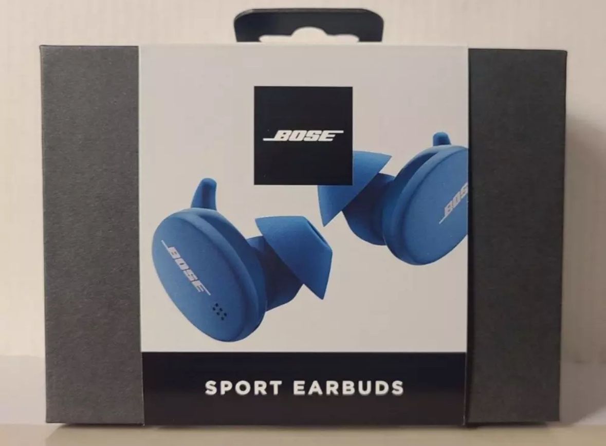 Bose Sport Earbuds True Wireless Earphones - Baltic Blue - NEW OPEN BOX