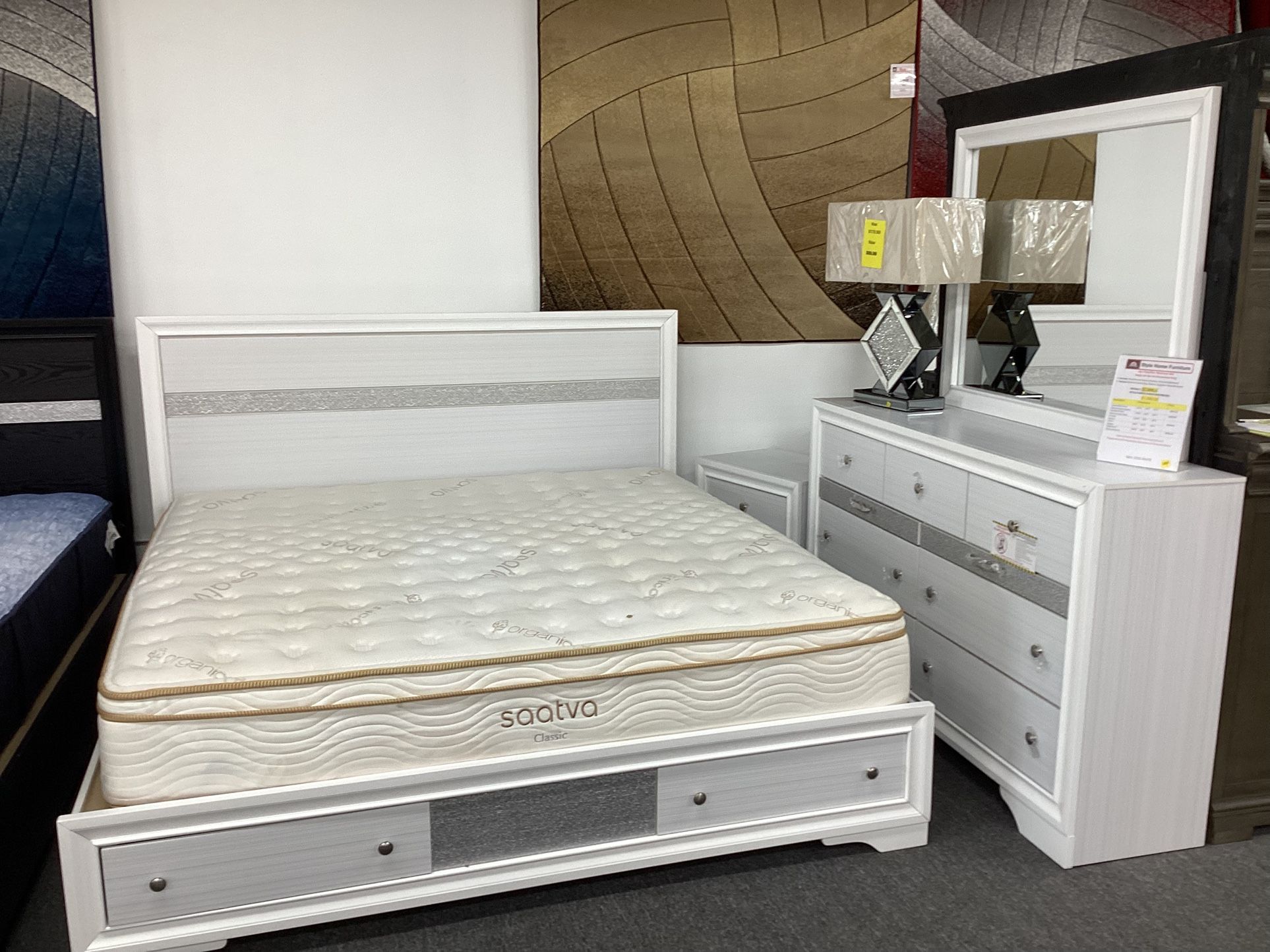 King Size Bed Set $1,099