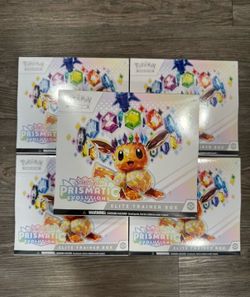 Pokemon Prismatic Evolutions Elite Trainer Box