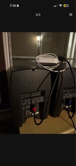 Genelec M030 active studio monitors