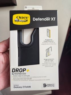 Otterbox Defender XT Black Phone Case For Fold 6