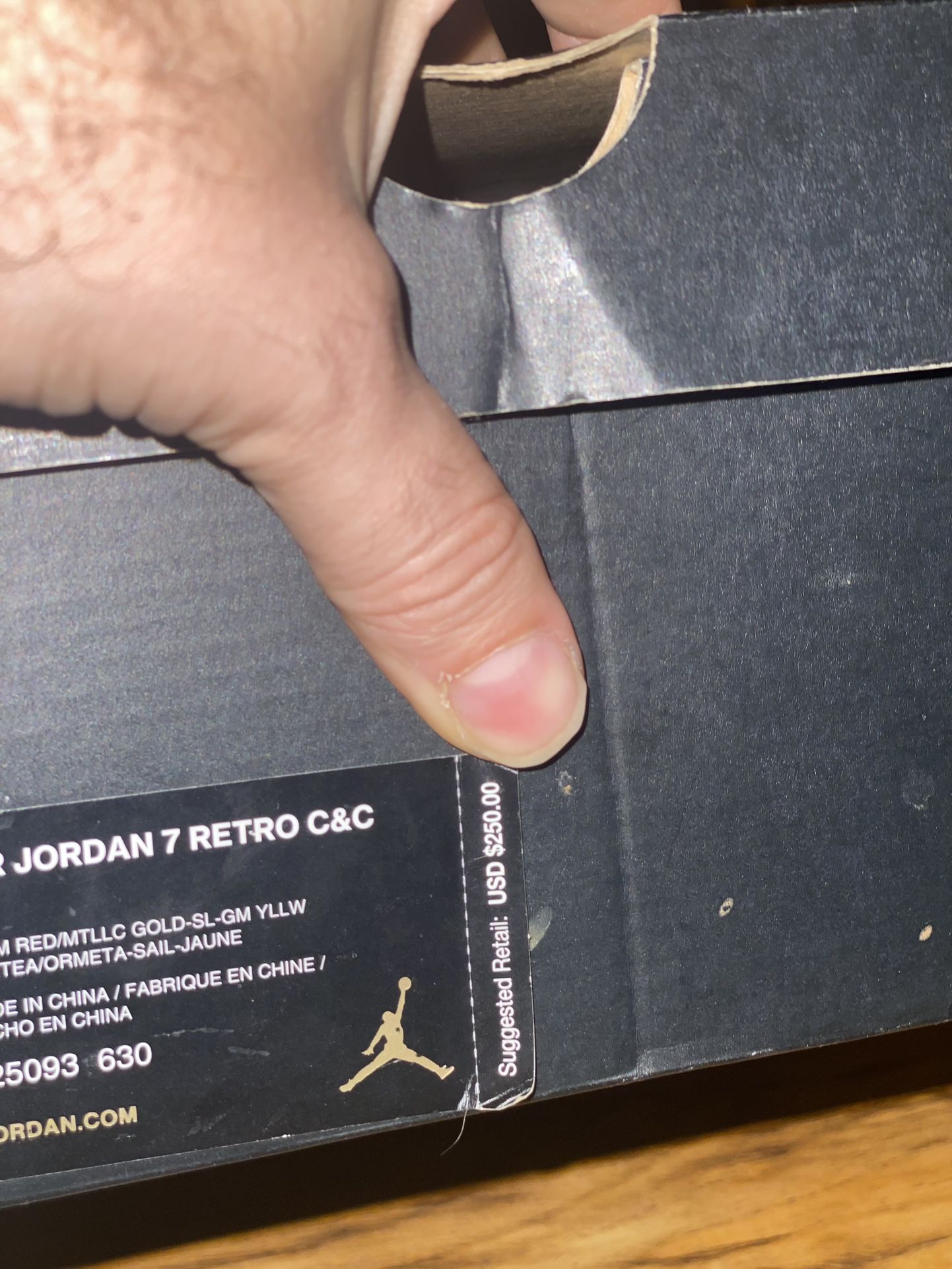 Jordan Retro 7 Cigar Size 8