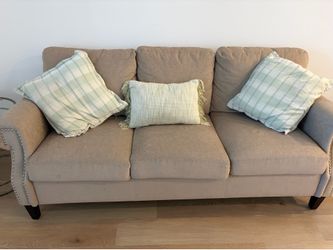 Beige couch