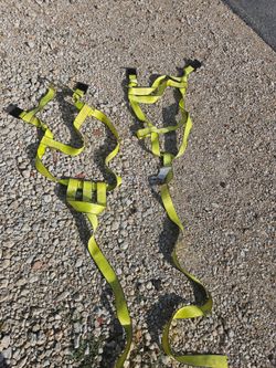 Tow dolly straps