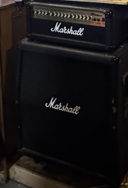 Marshall half stack amp