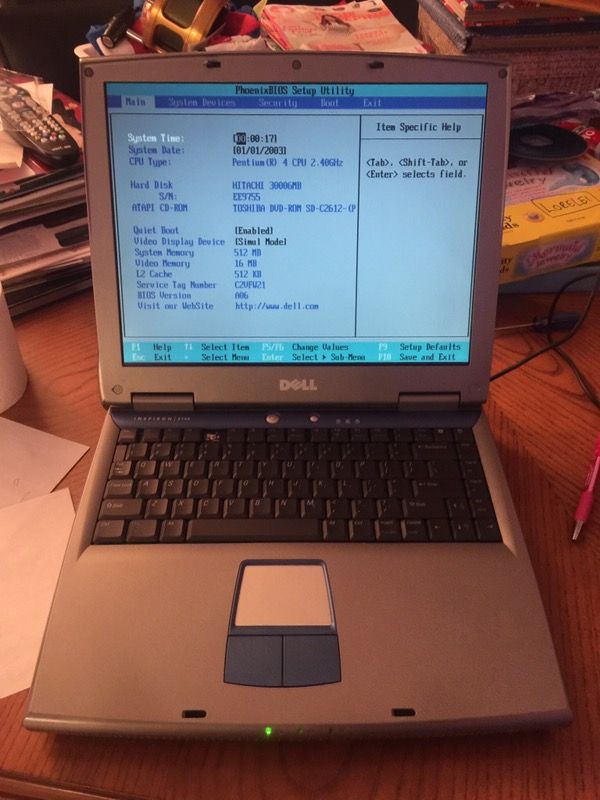 Dell Inspiron 5100 P4 Laptop Notebook Computer