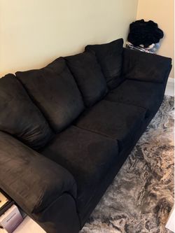 Black couch