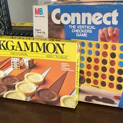 Backgammon And Connect Four 