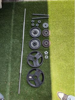 Weider Fitness Weights 82.5lbs