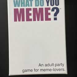 What Do You Meme Game