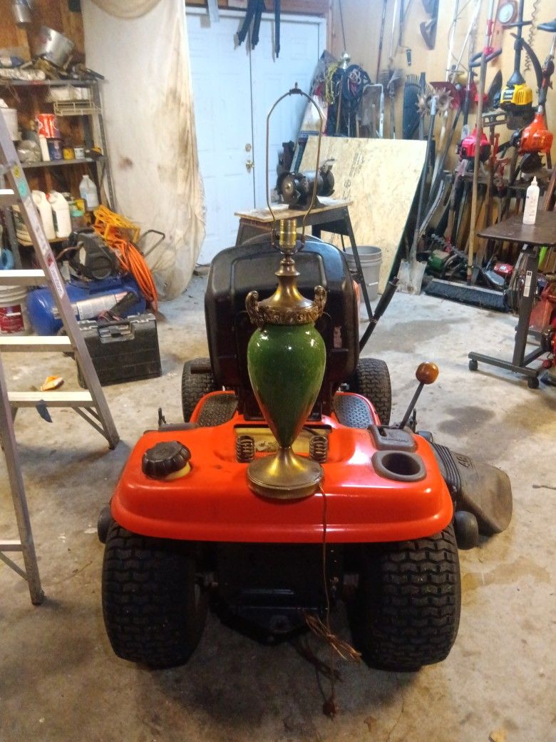 1940s Brass Lamp