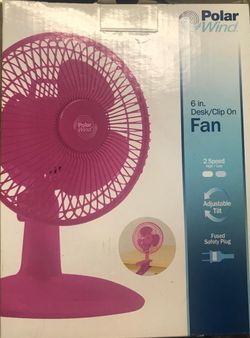 Desk fan