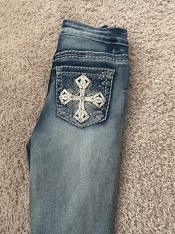 Rhinestone bootcut jeans