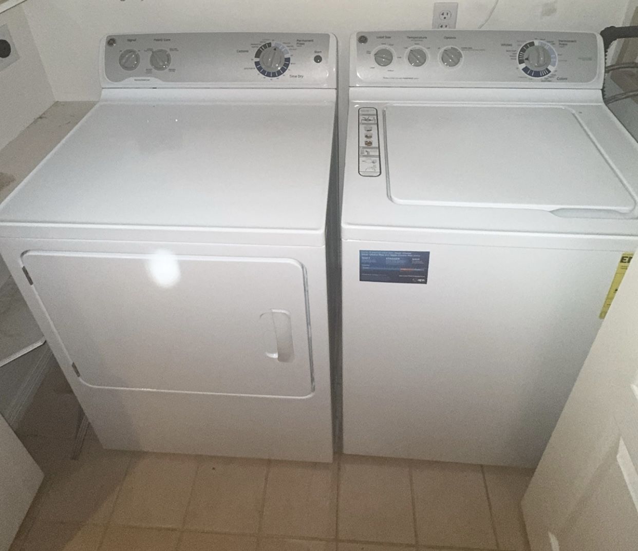 GE Washer & Dryer
