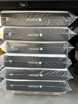 Nectar Mattress.       Nectar Premier Queen Size  - 13" Memory Foam Mattress   Brand New Mattress   Delivery available  ☎️📲call Or Tex (213)713-74-89