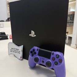 Sony Playstation 4 PS4 Pro Gaming Console - Pay $5 DOWN AVAILABLE - NO CREDIT NEEDED