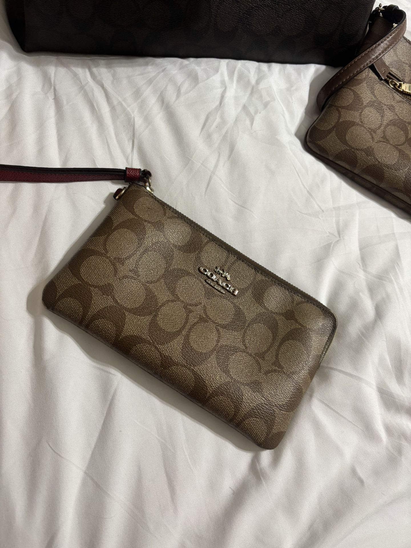 Authentic Coach Wristlet