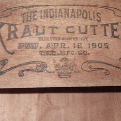 Indianapolis Kraut Cutter
