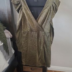 Gold Dress 
