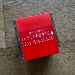 TableTopics Original Conversation Starter Cards – New