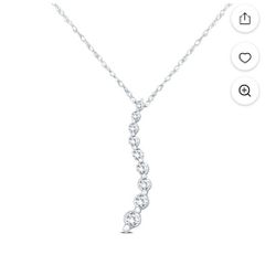 10k White Gold 1/4ct Diamond 