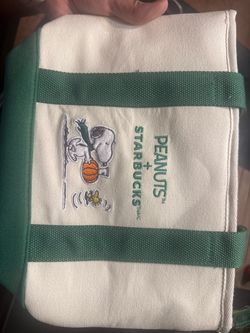 Snoopy Starbucks tote