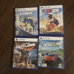 PS5    Total of  4games , All in superb condition! deal! Fma