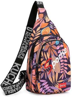 NEW Shoulder Bag Messenger Bag Adjustable Portable Men's or Women Outdoor Hiking Sports Chest Bag