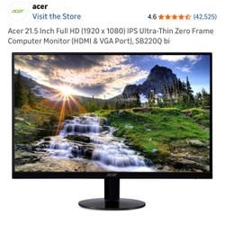 Acer 21 in Full HD Monitor