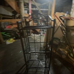 Metal shelf