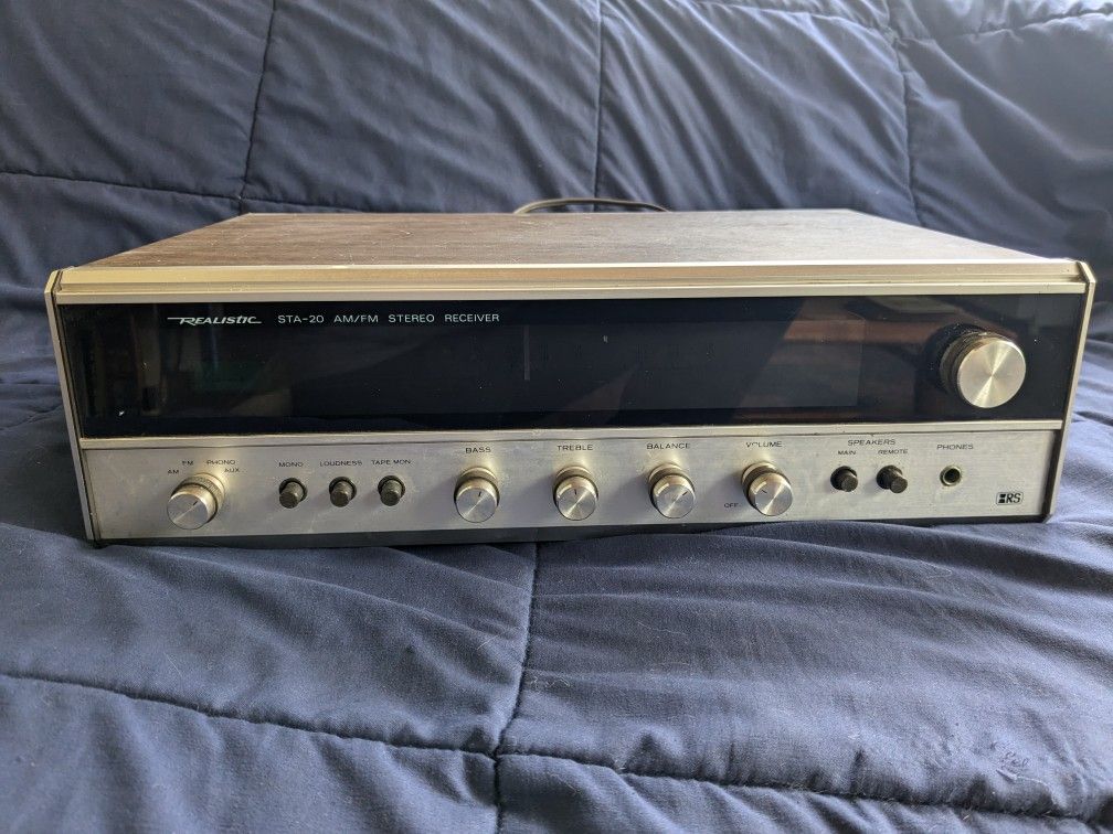 Realistic STA-20 AM/FM Stereo Receiver