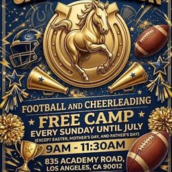 Free Football and Cheer Camp