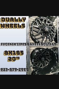 ​⚡ 20" TIS OFF-ROAD DUALLY WHEELS WITH LIP LETTERING! ⚡ ​Give your dual rear wheel truck that premium custom show look! Featuring the iconic TIS Off-R