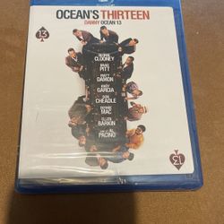 Ocean’s Thirteen Danny Ocean 13 Blu Ray Brand New 
