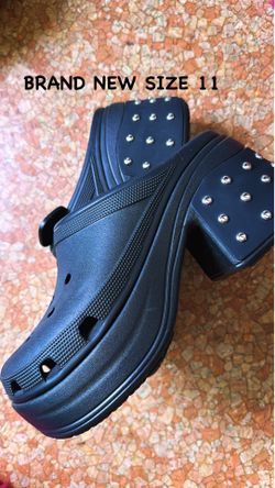 Croc heels