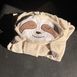 Sloth Baby Towel