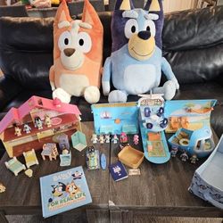 Giant Bluey Bundle Of Toys And Plush