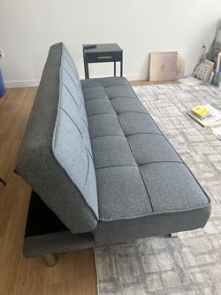 Futon (reclines & Flattens To Twin Bed)