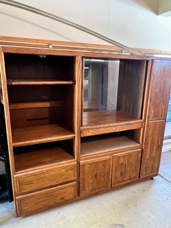 Vintage 70’s Entertainment Center