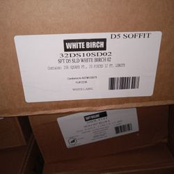 White Siding 5 Boxes  Of  Double 12ft Long 20pc