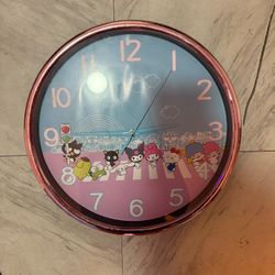 Hello Kitty Clock 