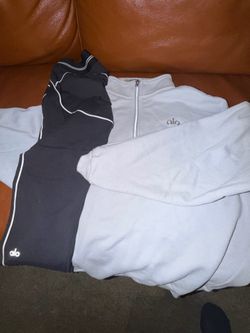 Alo quarter zip & tights